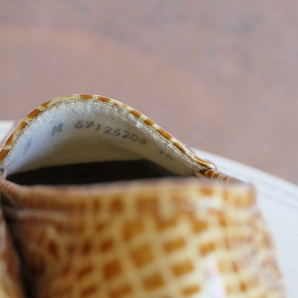 SAS Tripad Comfort Snake Print Loafers Golden Brown Size 5 - Picture 4 of 11